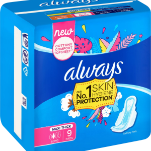 Always Maxi Pads - Long 9'S Raha
